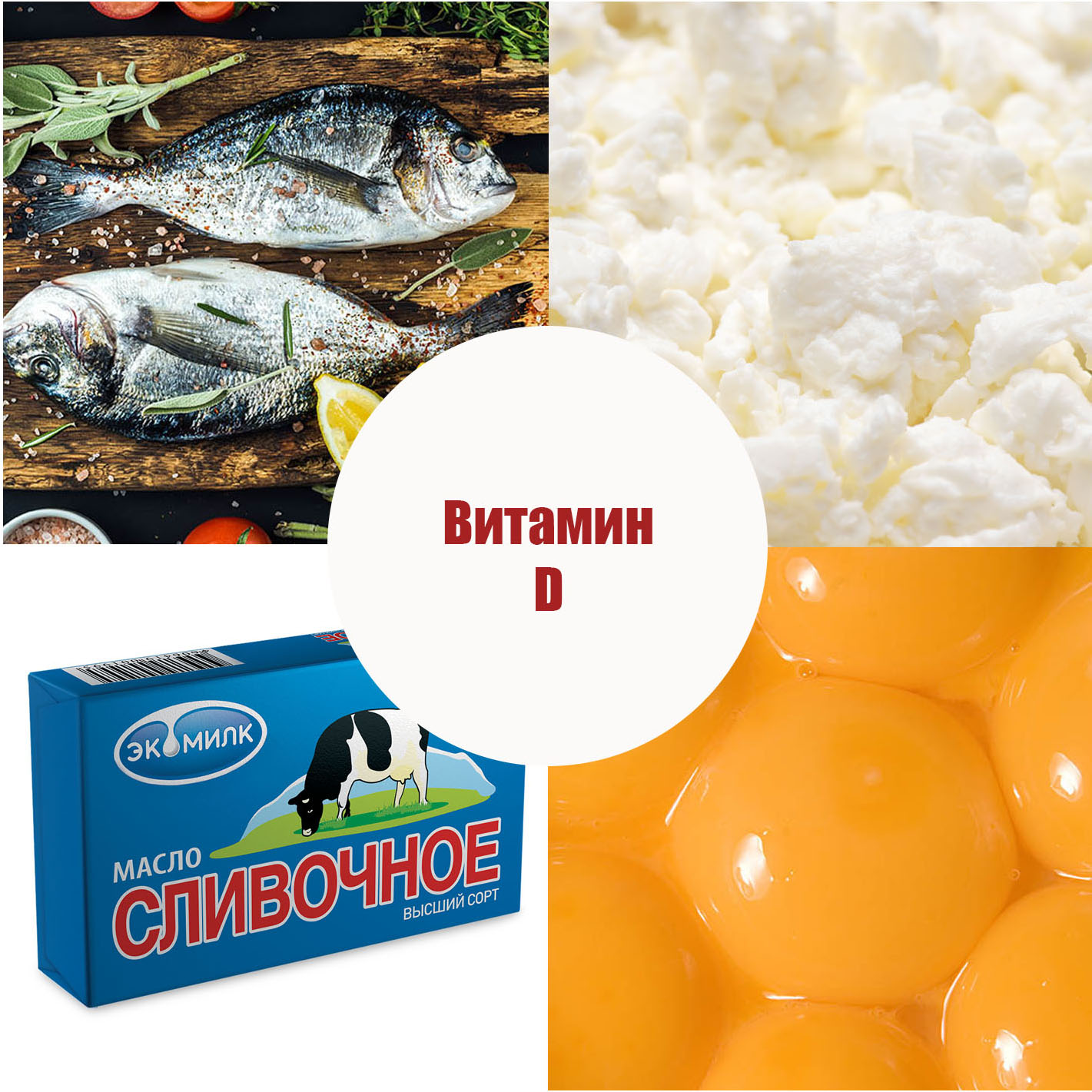 Витамины - список витаминов, содержащихся в еде
